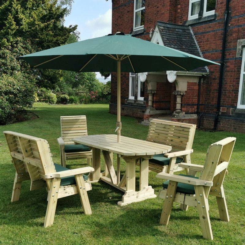 Ergo Garden Patio Dining Set by Croft - 6 Seat