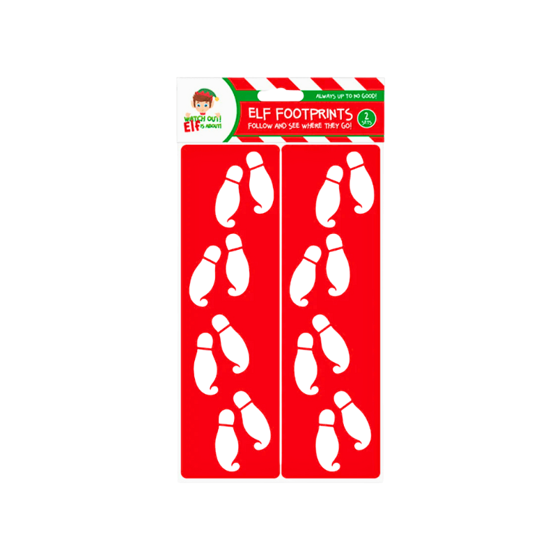 Wholesale Elf Footprint Stencil - (Case of 24)