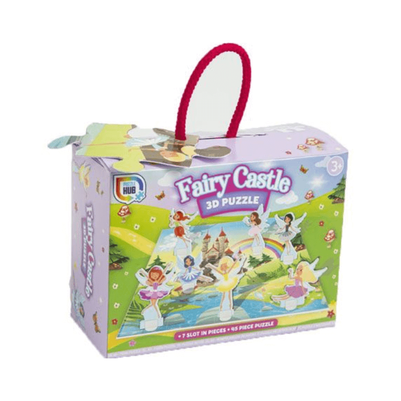 Wholesale 3D Fairy Castle Jigsaw Puzzle - (Case of 12)