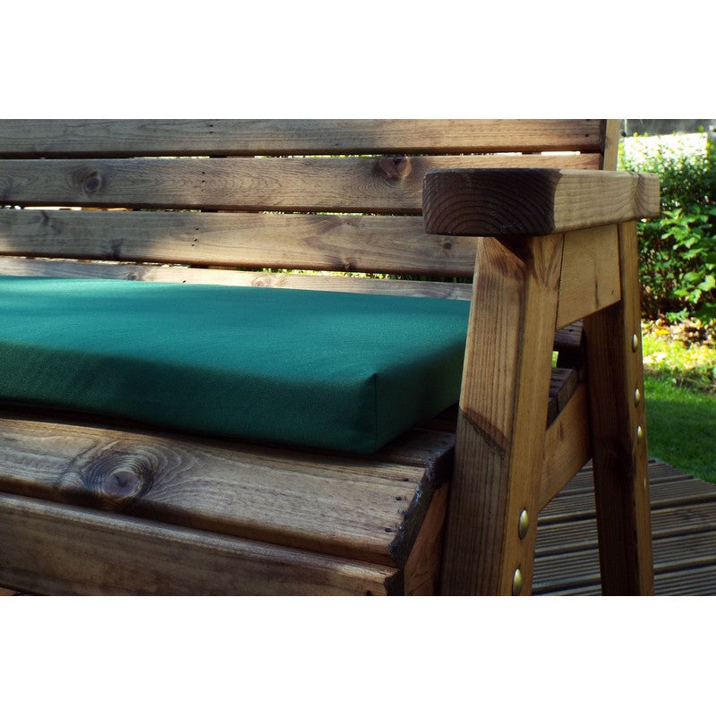 Scandinavian Redwood Garden Patio Dining Set by Charles Taylor - 8 Seat Grey Cushions