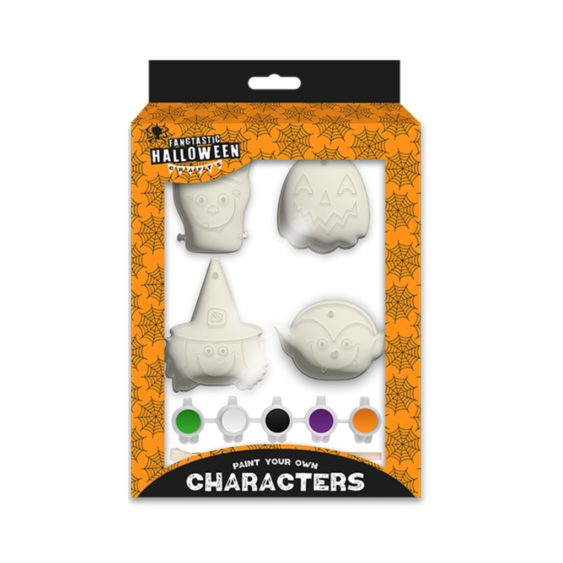 Wholesale Halloween Paint Your Own Characters - (Case of 24)