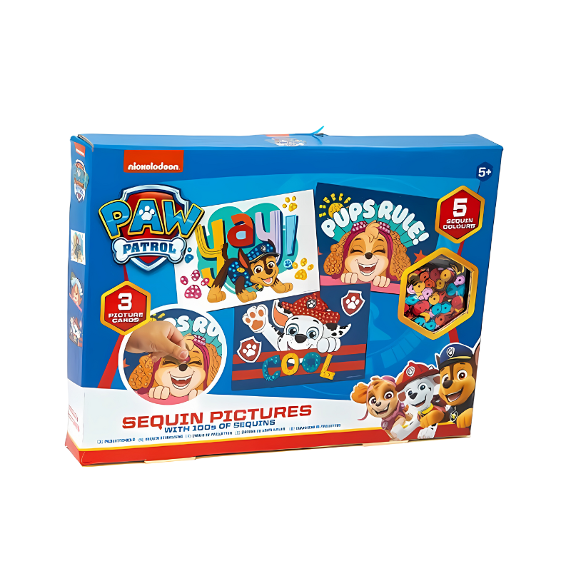 Wholesale Paw Patrol Make Your Own Sequin Pictures - (Case of 12)