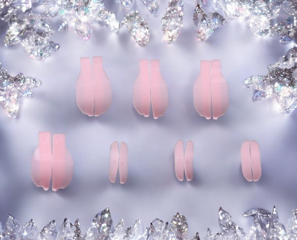 7 Pairs Hybrid Lash Lift Shields β Complete Box