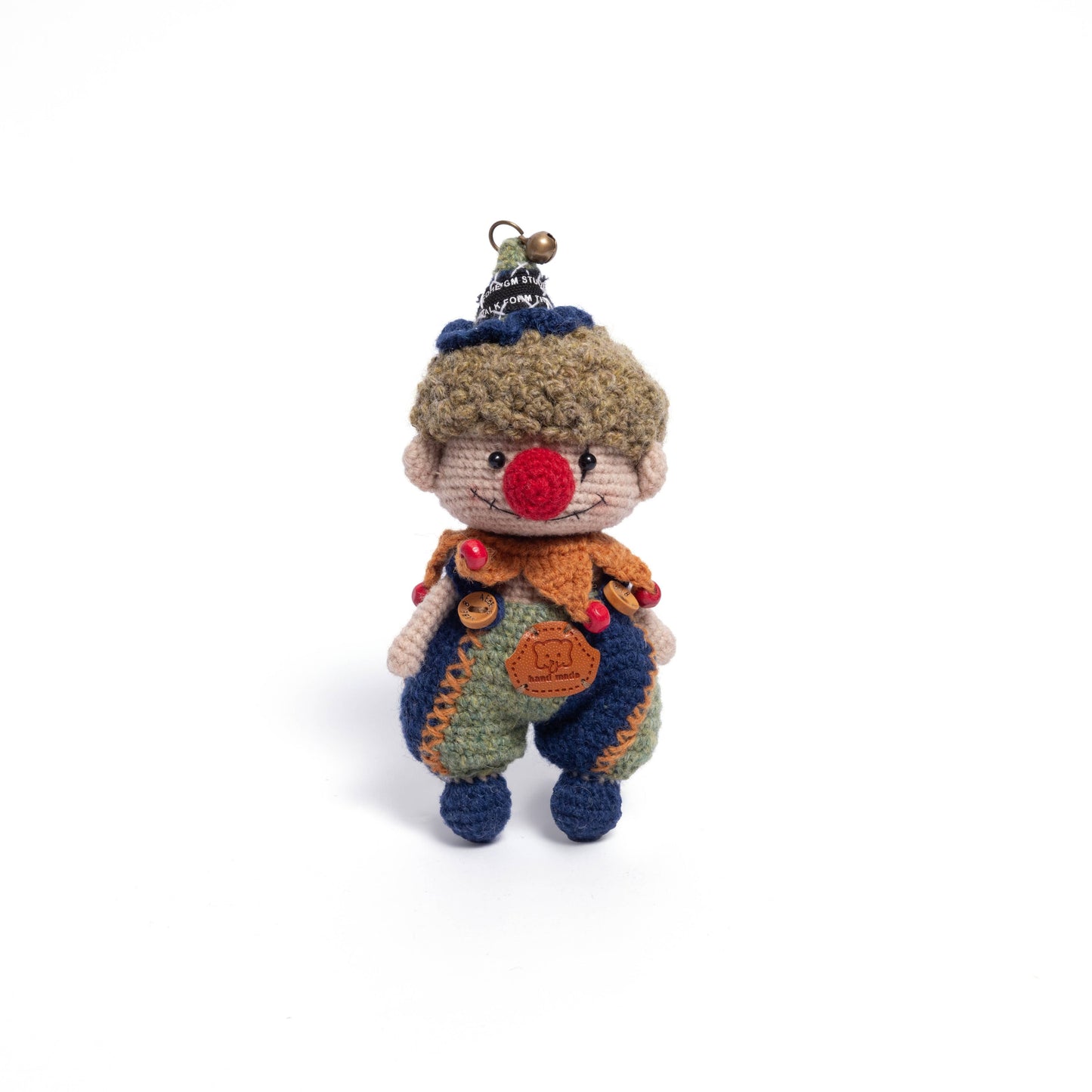 Shetland wool Amigurumi Bag Charm