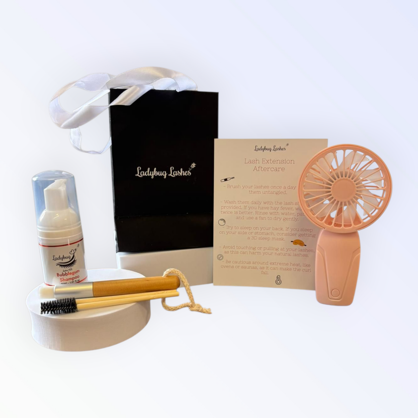 Lash Shampoo Kit – 30ml Bubble Gum Scent