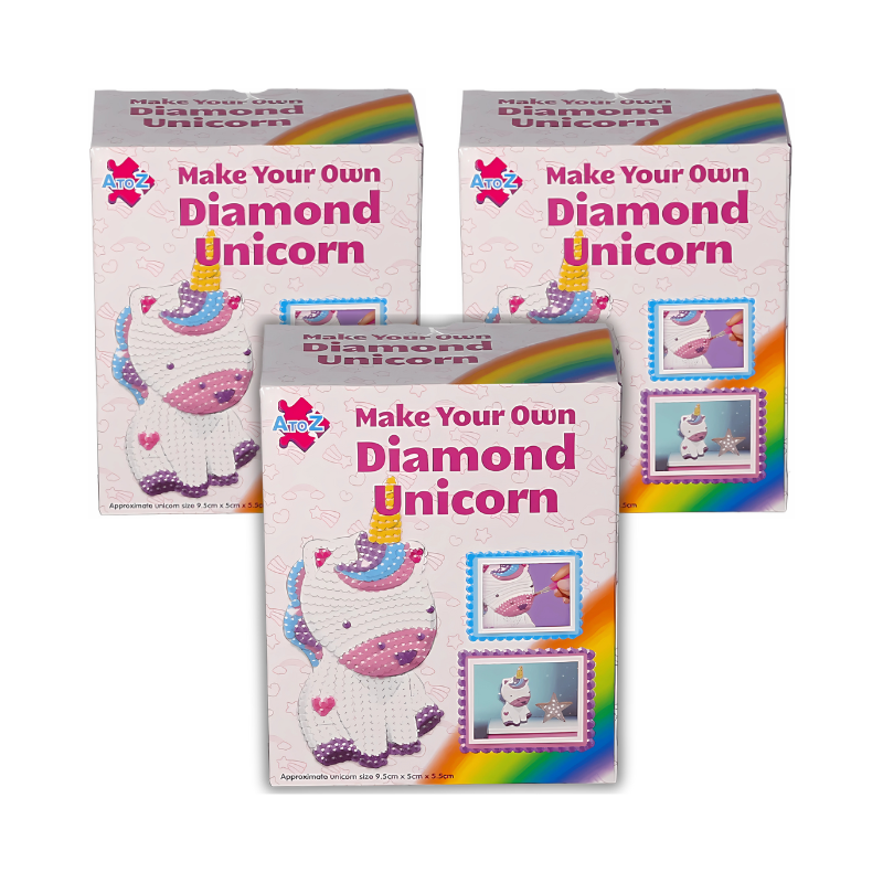 Wholesale Make Your Own Diamond Unicorn - (Case of 12)