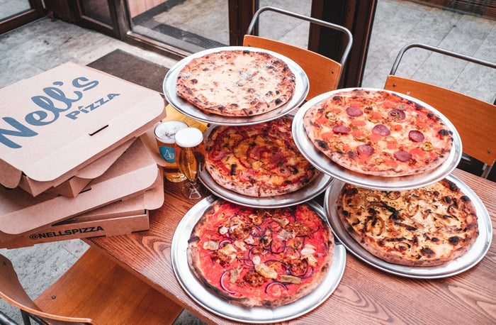 Aluminum Coupe Style Pizza Tray 11in - 279mm