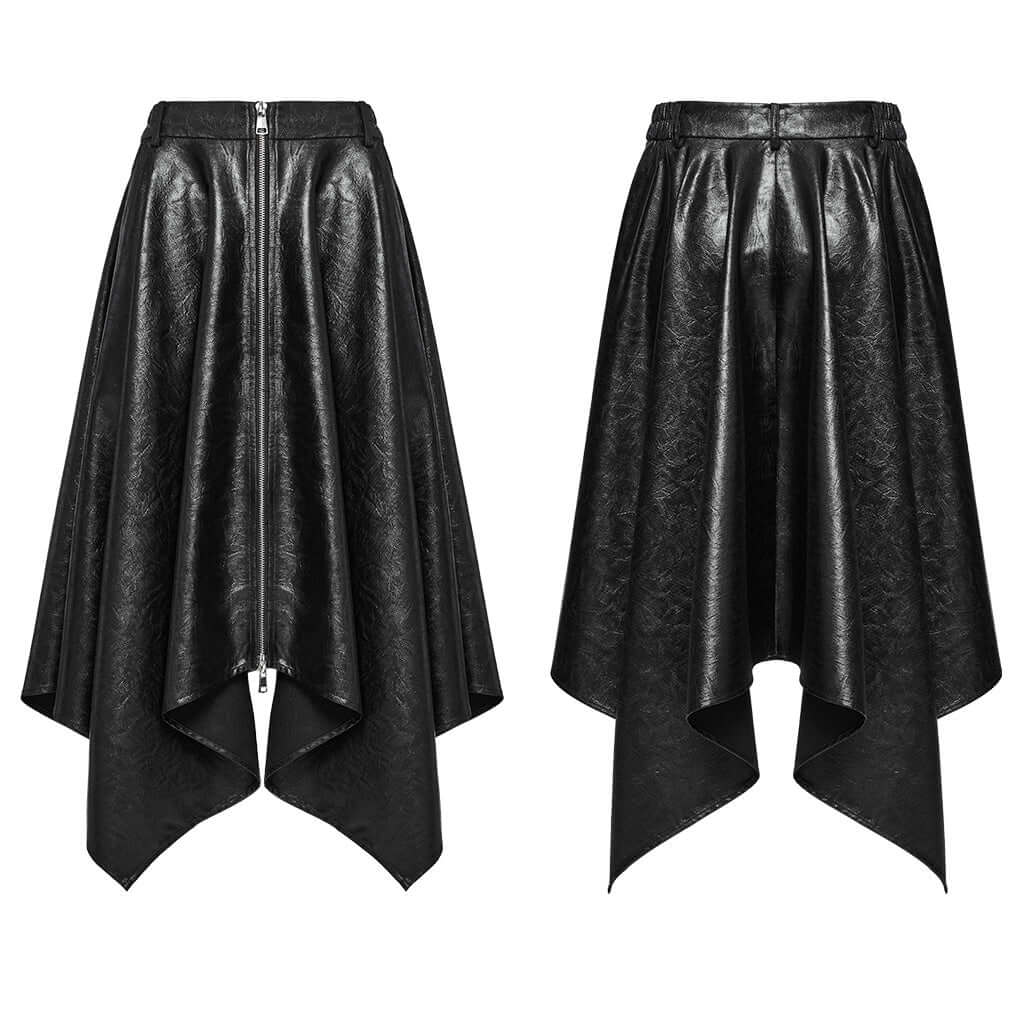 Punk Rave Myra Faux Leather Skirt