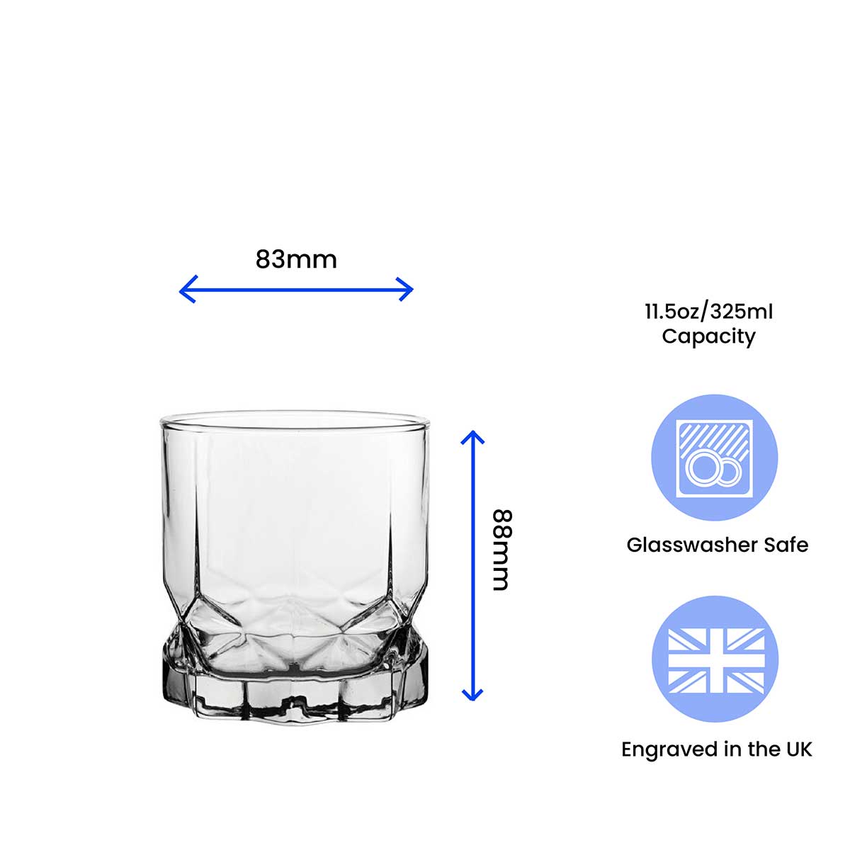 Personalised Engraved Novelty Vodka Future Tumbler with 'Name's Vodka' Design
