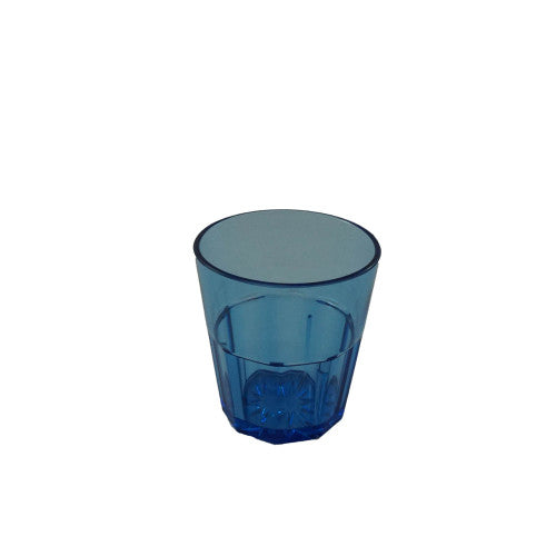 Diamond Blue Rock Glasses 240ml - Pack of 12