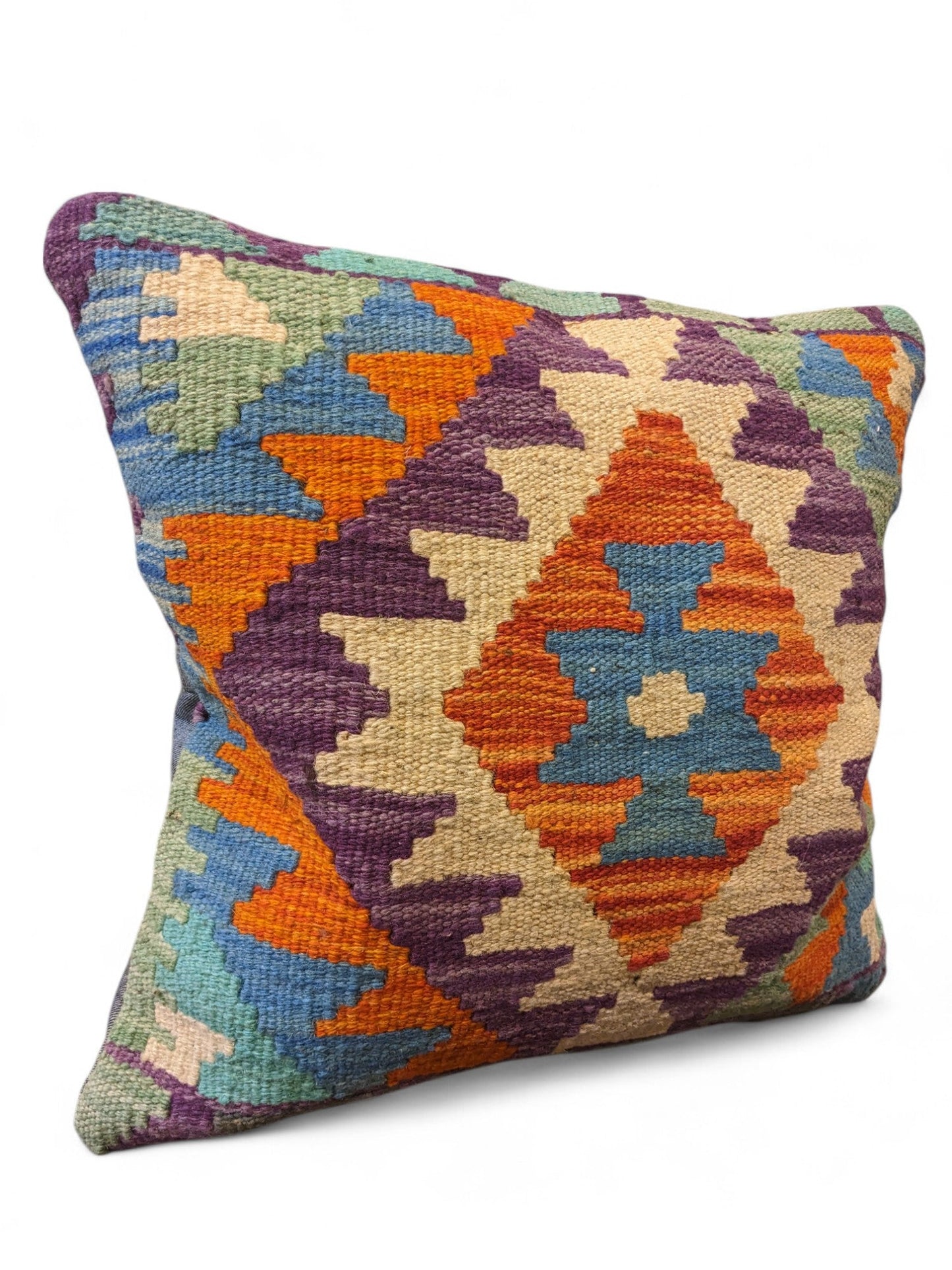 Afghan Kilim Cushion Cover - 45 x 45 cm