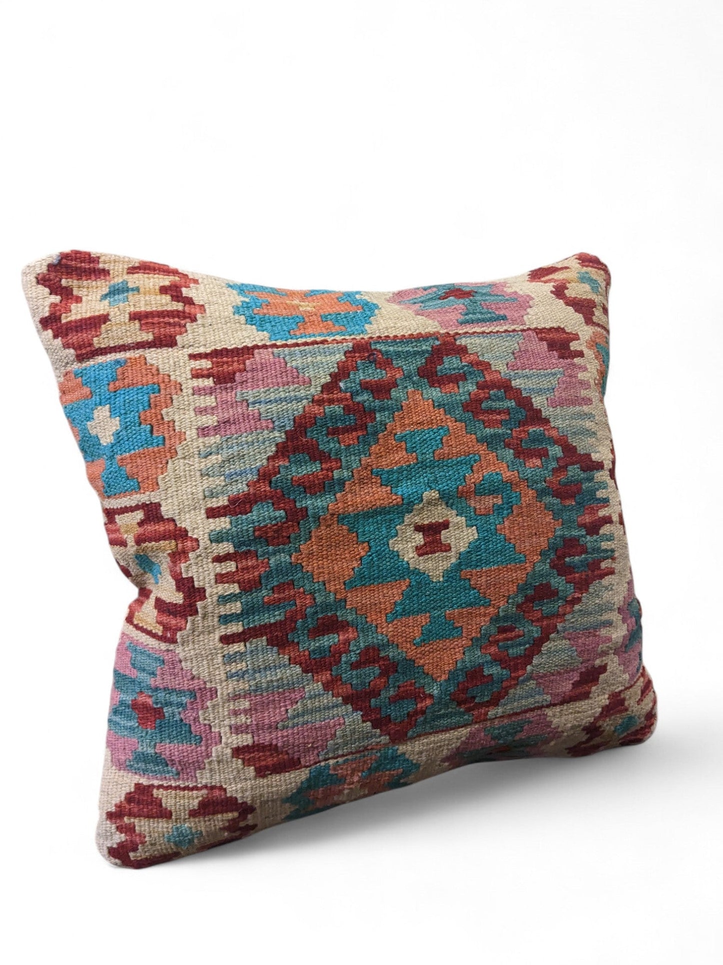 Afghan Kilim Cushion Cover - 45 x 45 cm