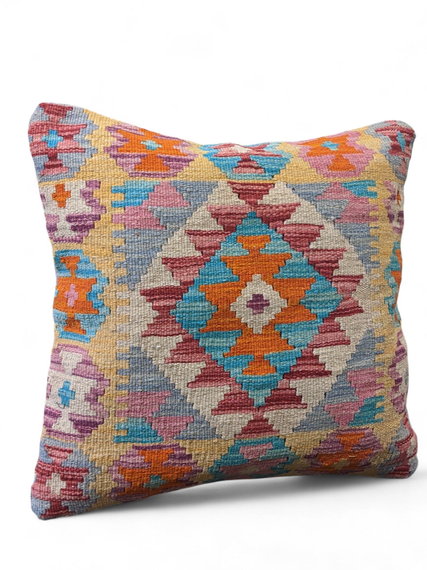 Afghan Kilim Cushion Cover - 45 x 45 cm