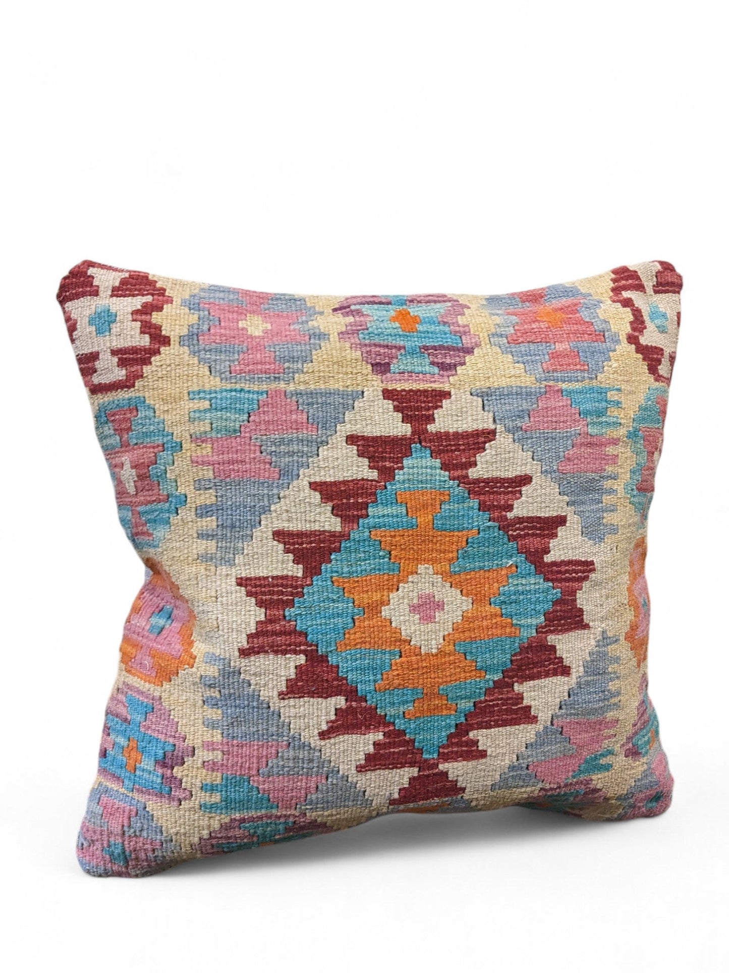 Afghan Kilim Cushion Cover - 45 x 45 cm
