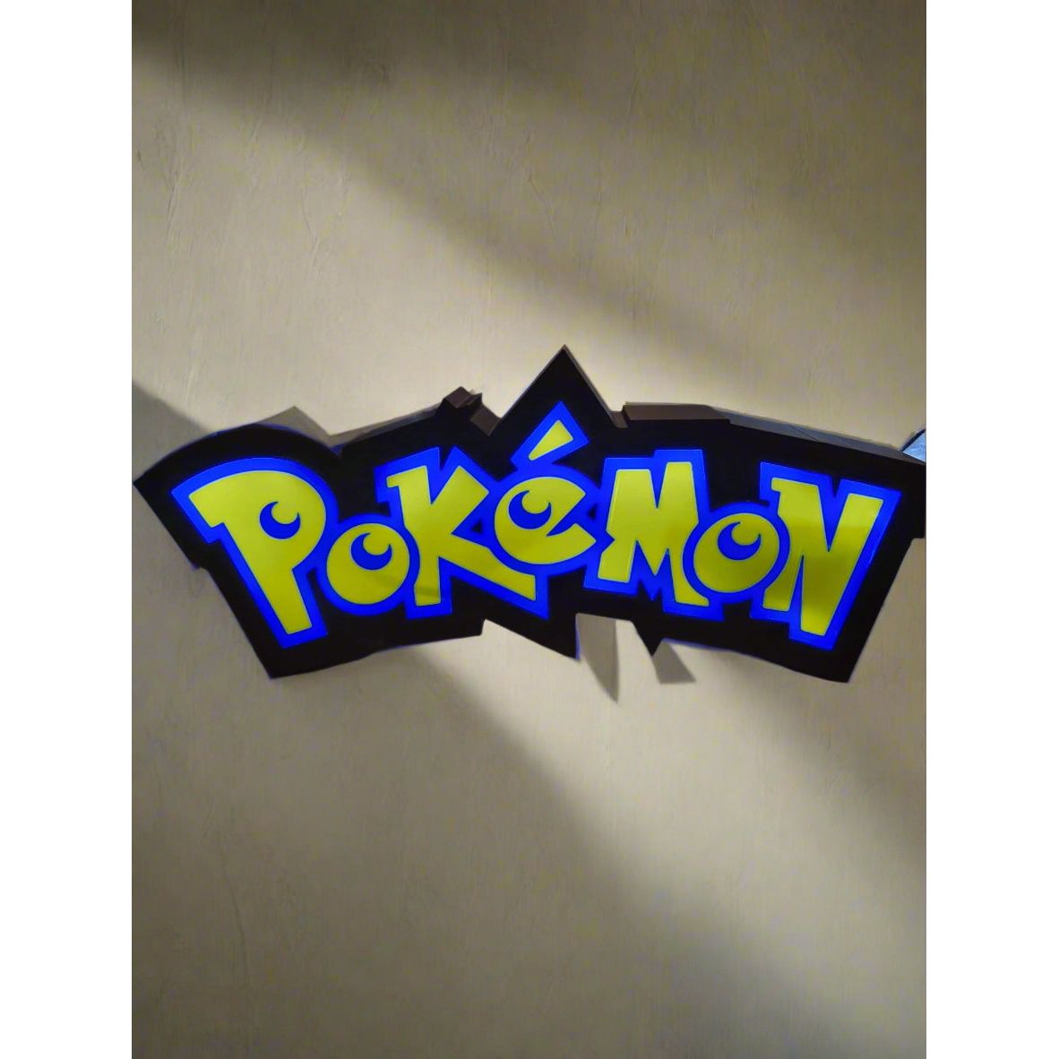 Pokémon LED Lightbox – battery powered fan art display