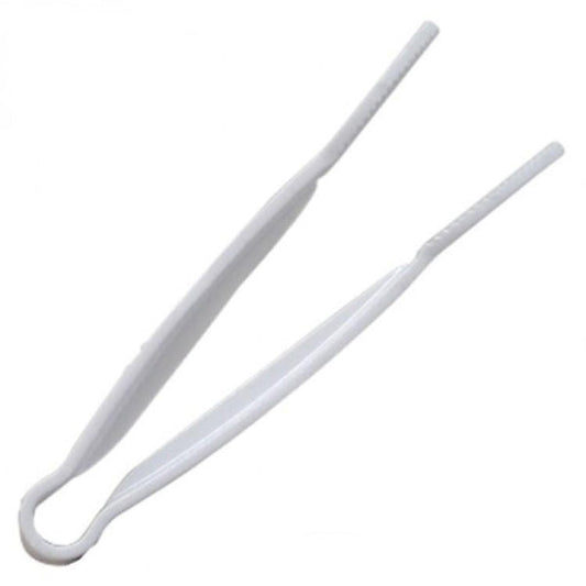 Polycarbonate Clear Flat Grip Tongs 229mm