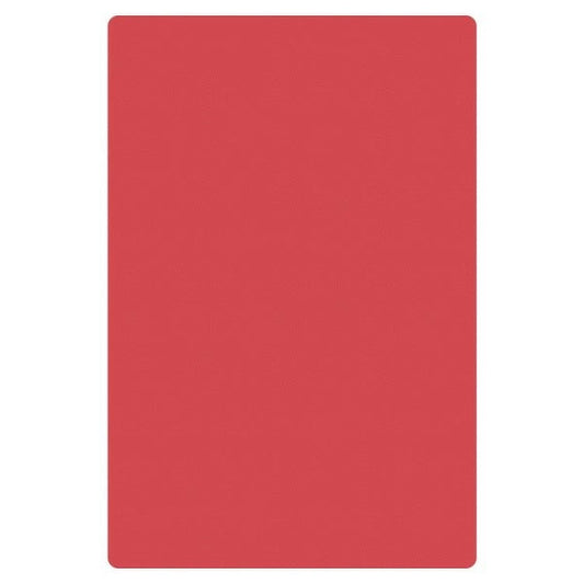 High Denisty Polyethylene Red Cutting Boards 610mm x 457mm x 13mm