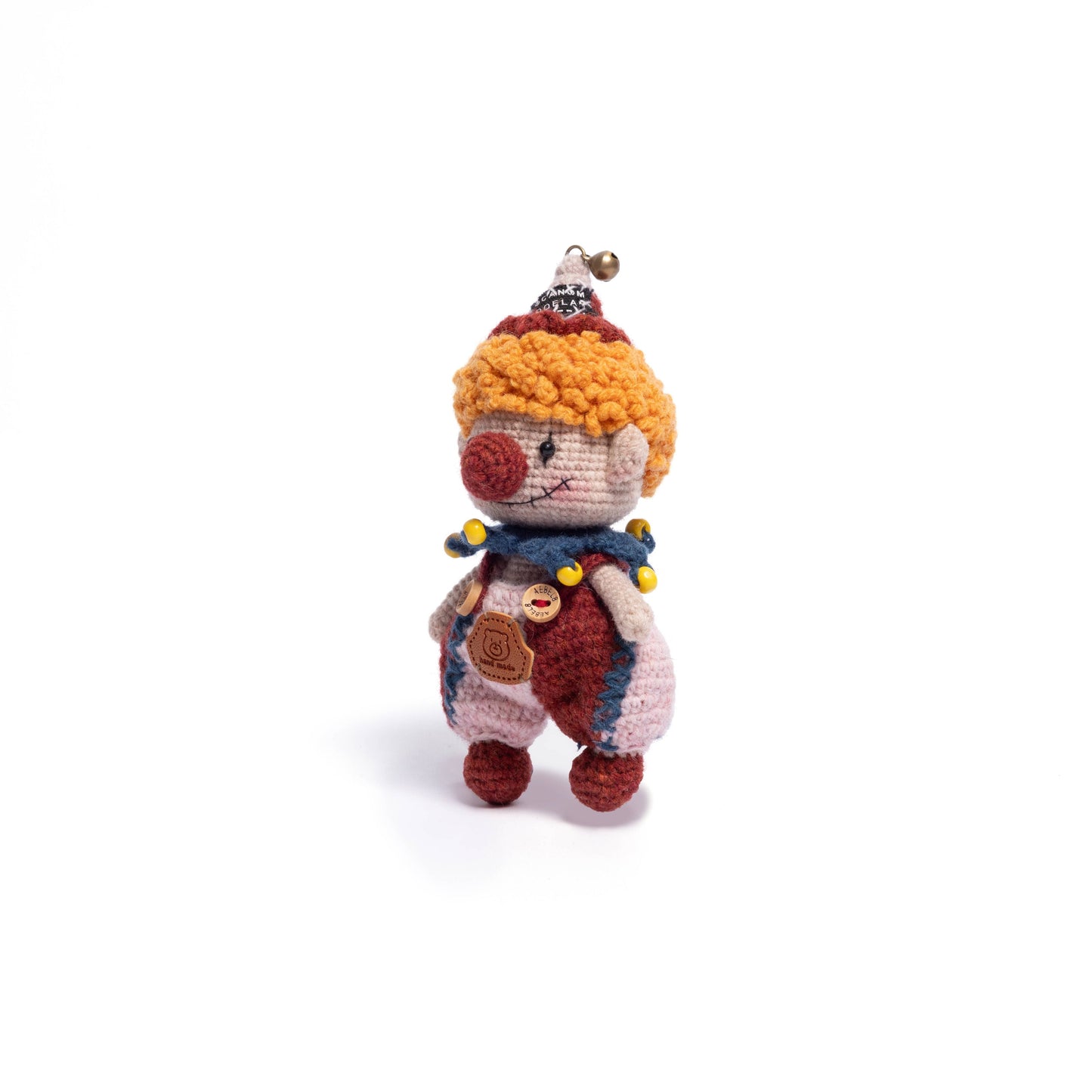 Shetland wool Amigurumi Bag Charm