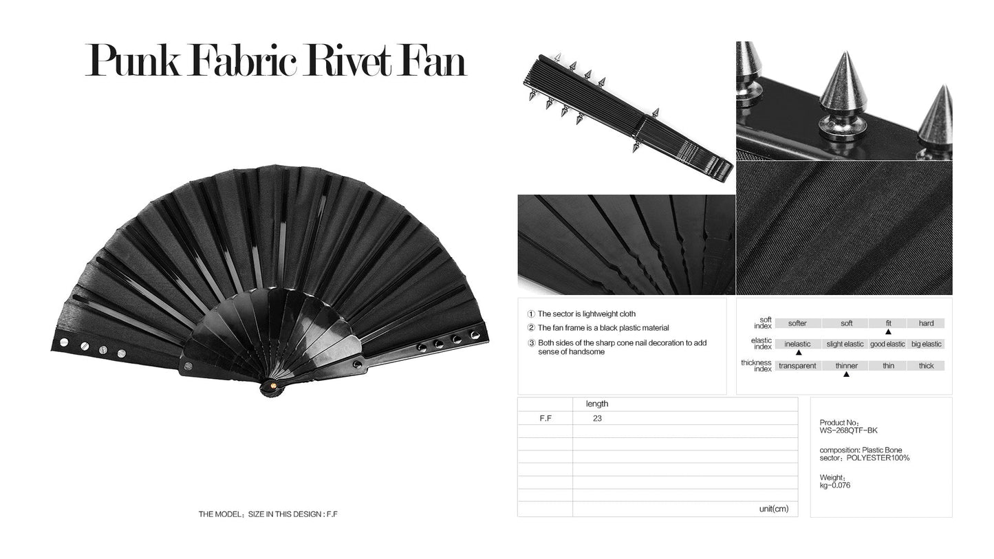 Punk Rave Rivet Fan