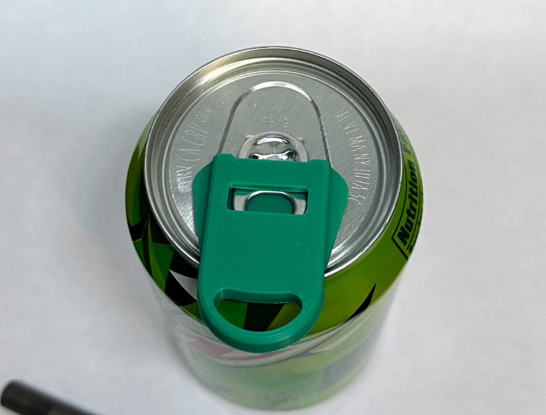 Can Opener Tool – 3D Printed Multi-Use Grip Aid for Tins, Tabs & Ring Pulls