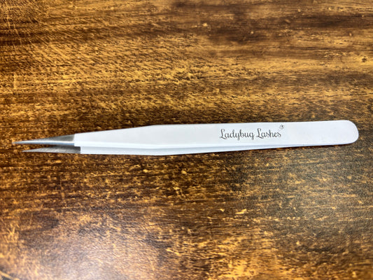 Straight Tip Isolation Tweezers – Professional Lash Tool