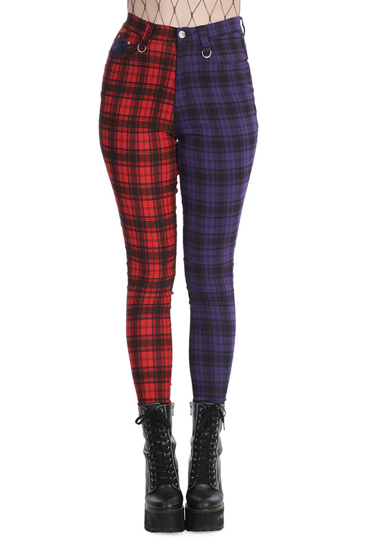 Banned Tartan Baily Trousers
