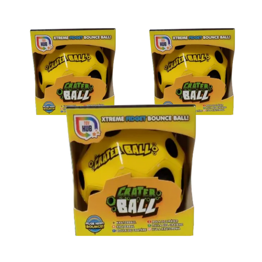 Wholesale Fidget Bounce Crater Ball - (Case of 24)