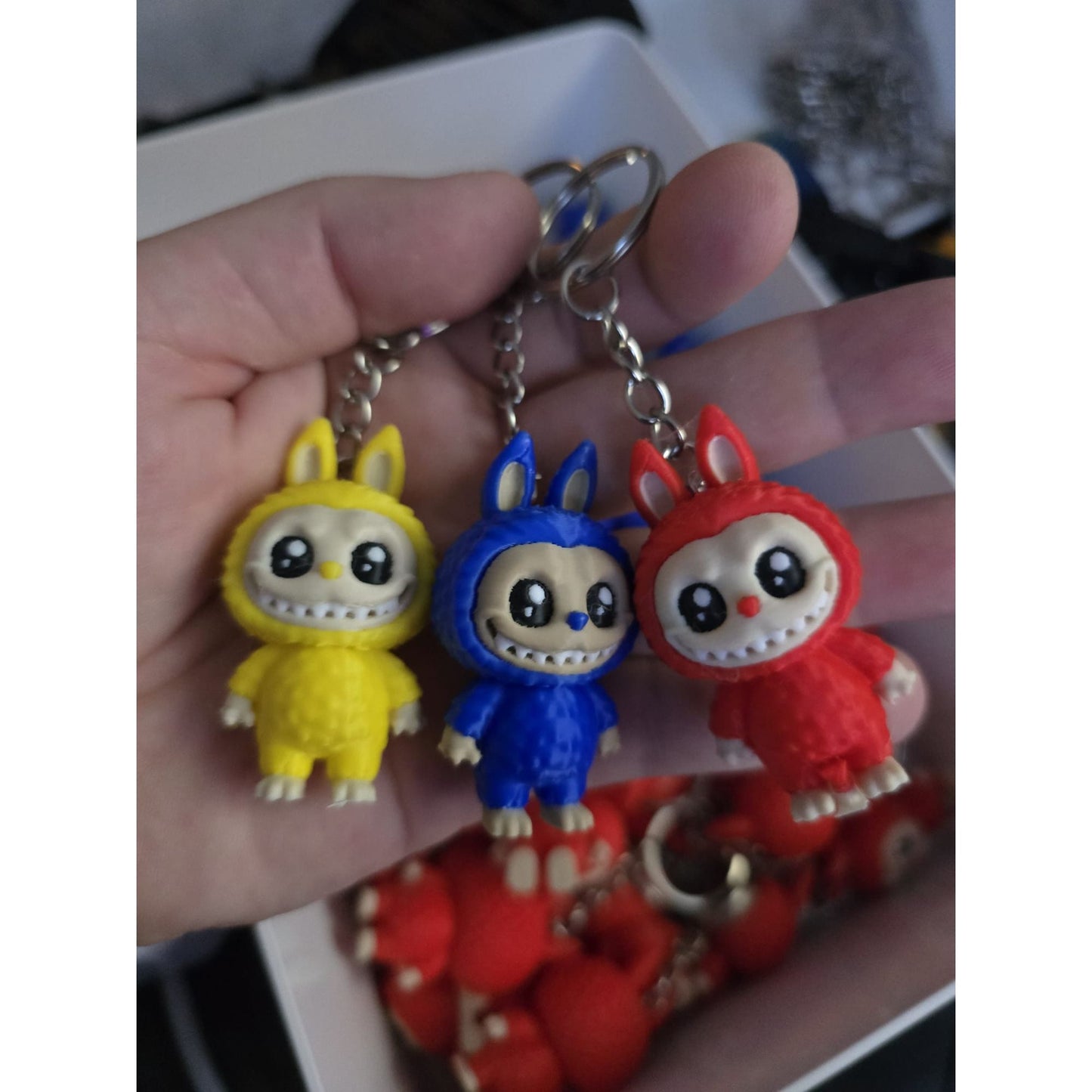 Labubu Keyring – Colorful Mini Collectible Charm