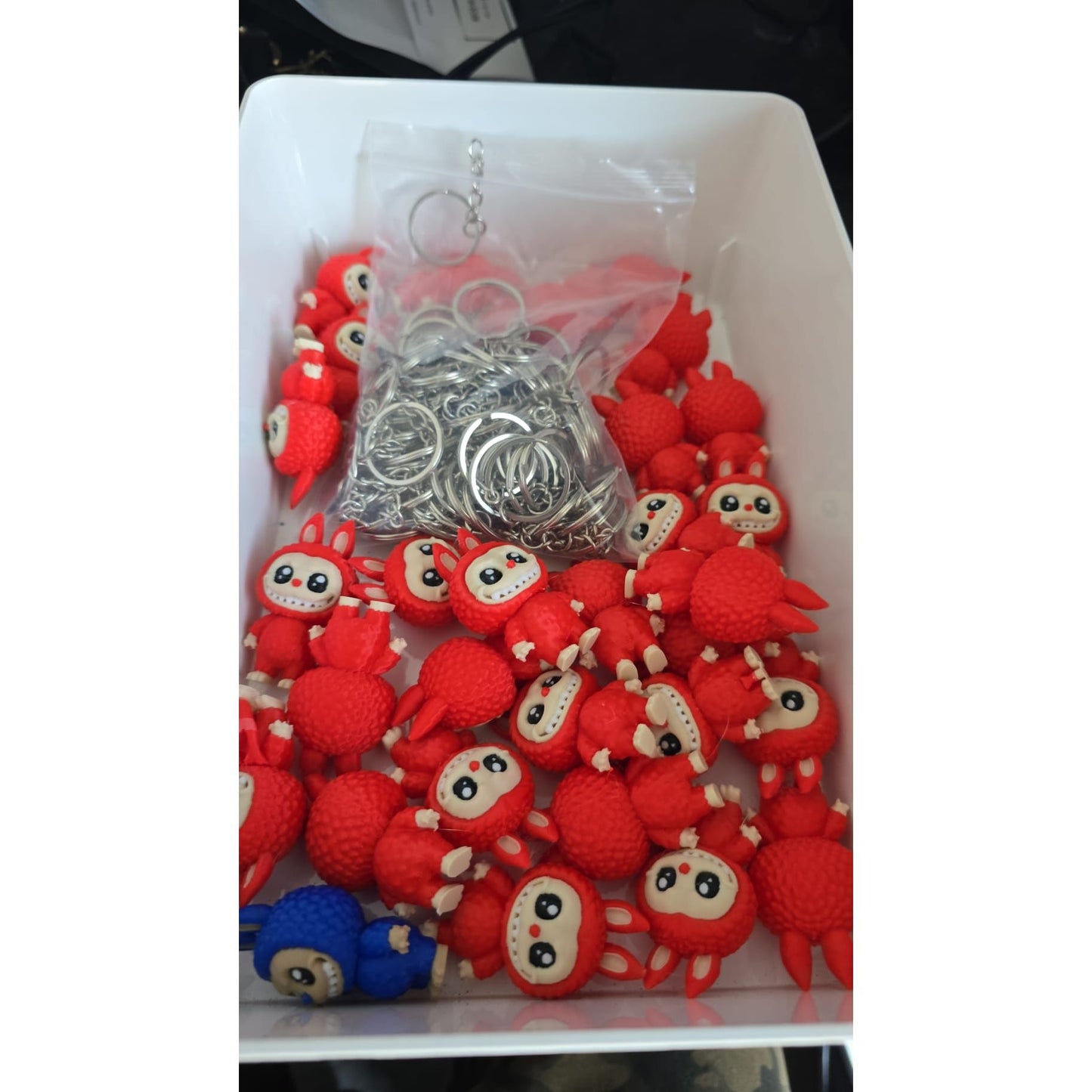 Labubu Keyring – Colorful Mini Collectible Charm