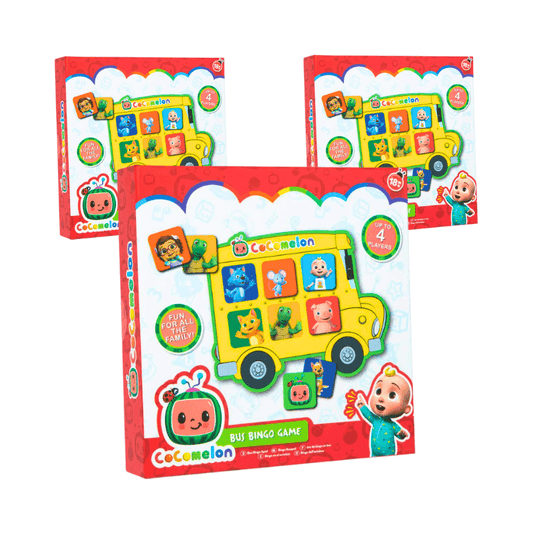 Wholesale Cocomelon Bus Bingo Board Game - (Case of 24)