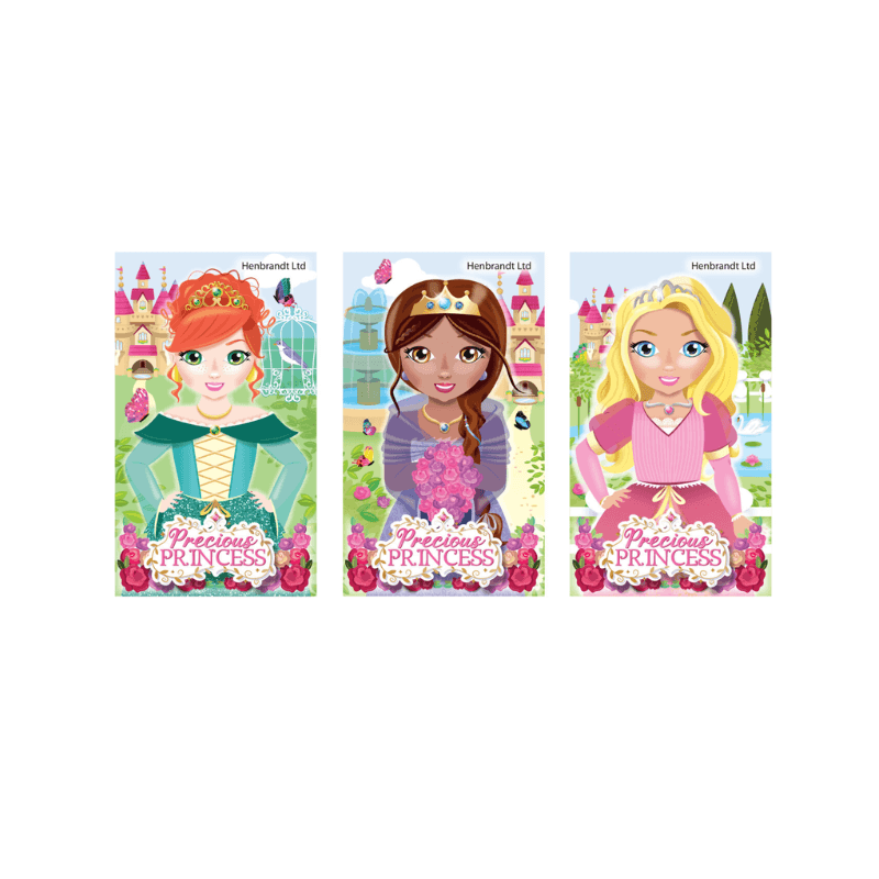 Wholesale Mini Notebook Princess Theme - (CDU of 168)