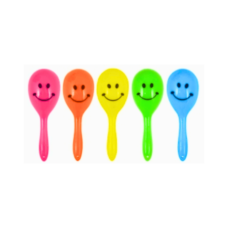 Wholesale Mini Smiley Maraca - (CDU of 108)