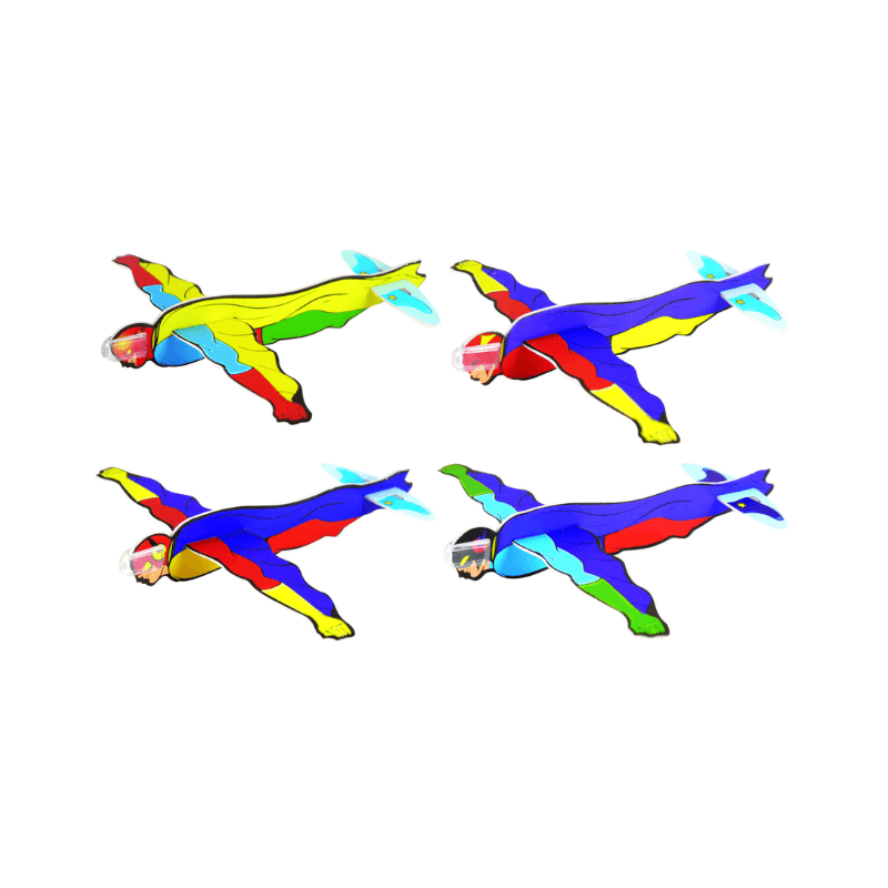 Wholesale Superhero Gliders - (CDU of 48)