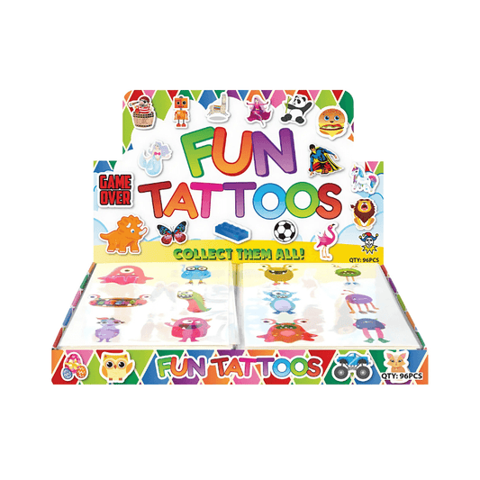 Wholesale Alien Temporary Tattoos - (CDU of 96)