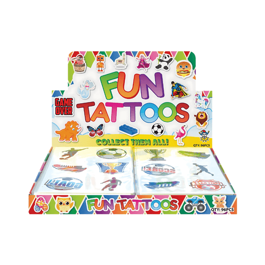 Wholesale Football Temporary Tattoos - (CDU of 96)