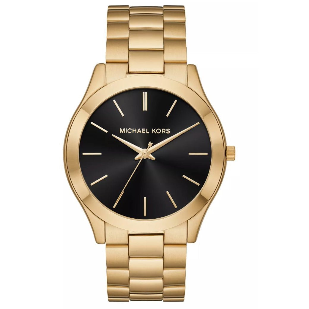 Michael Kors MK3478 Ladies Slim Runway Gold Watch