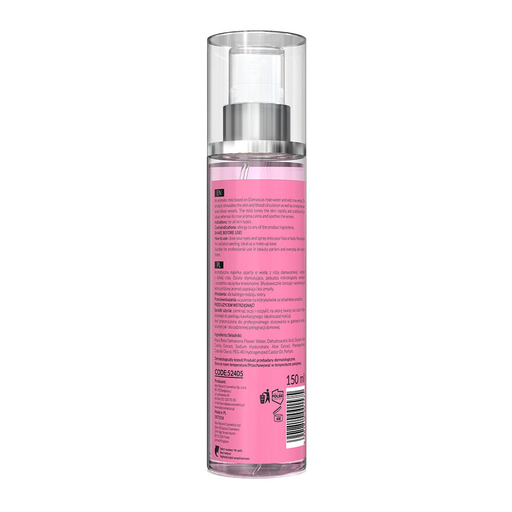Home terApis ROSE WATER - Mist with Rose Water & Wild Rose Extract 150ml