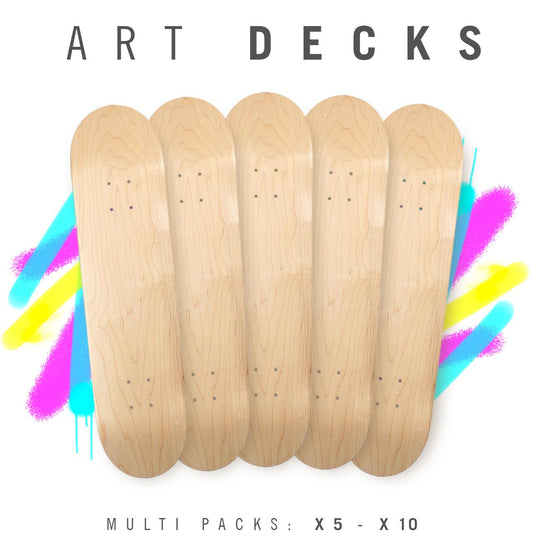 Venom Skateboard Art Unvarnished Deck Pack 8.0"