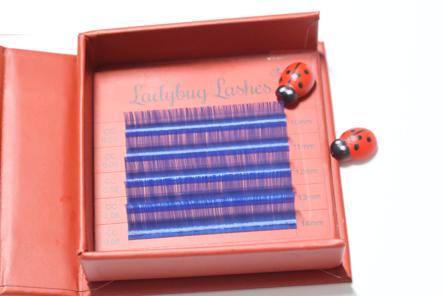 π Bold Colour Volume Lashes π 0.05mm β’ 5-Row Tray β’ 10β14mm Mix