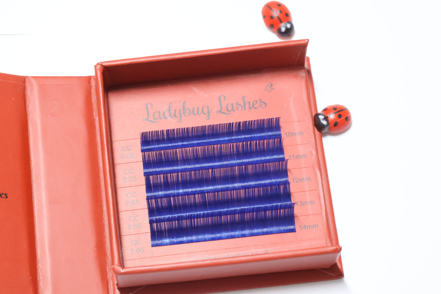 π Bold Colour Volume Lashes π 0.05mm β’ 5-Row Tray β’ 10β14mm Mix