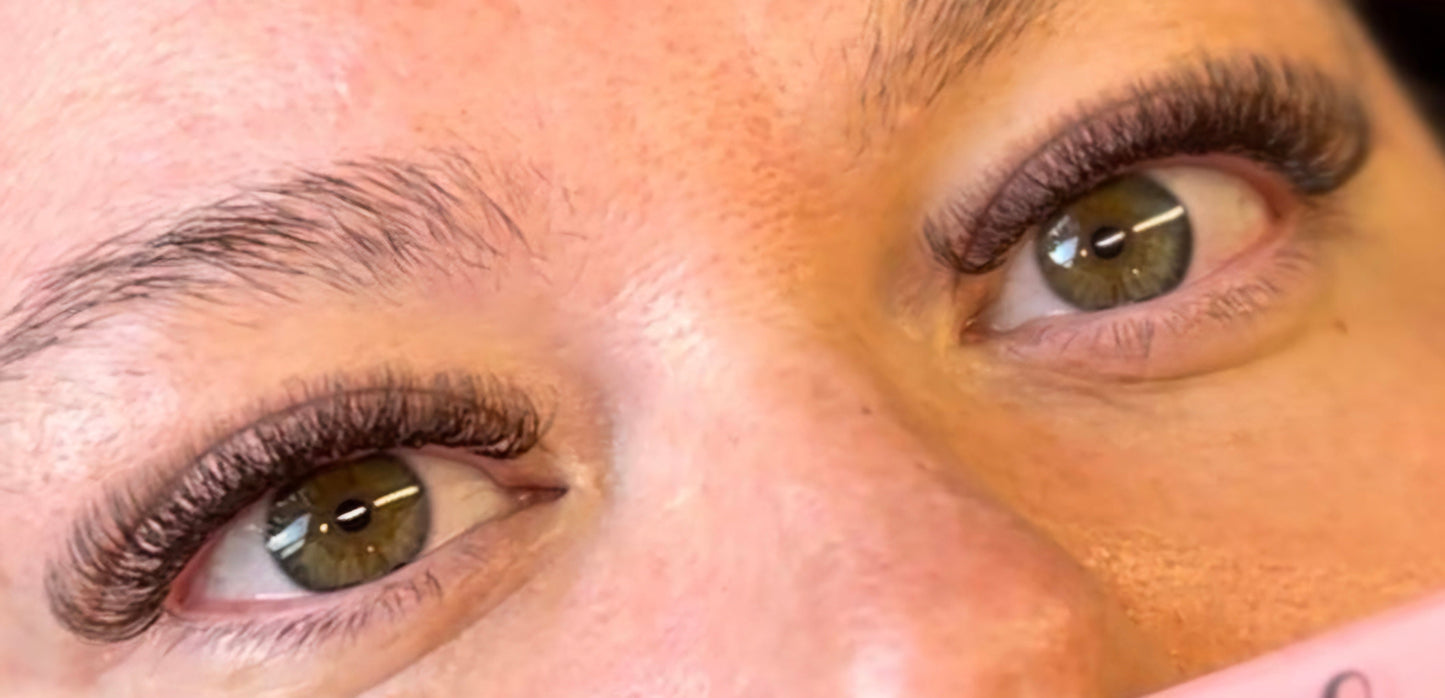 π€ Brown 4D Clover Lashes π€ 16 Rows β’ Single Length