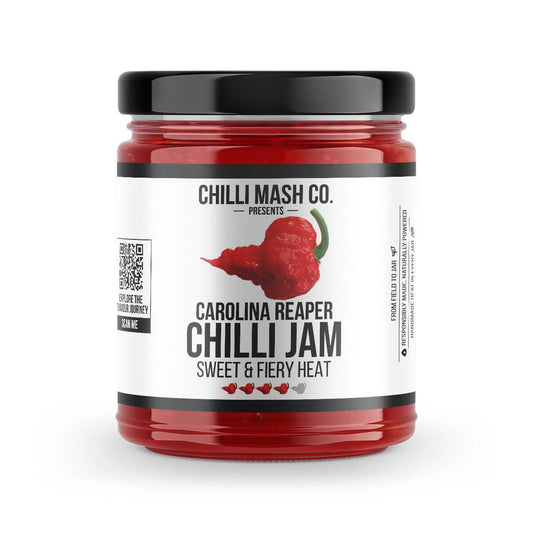 Carolina Reaper Chilli Jam | 190g | Chilli Mash Co. | Sweet & Fiery Heat