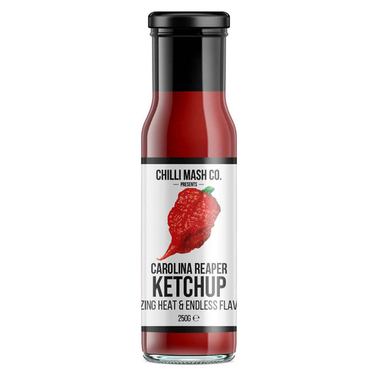 Carolina Reaper Chilli Ketchup | 250g | Chilli Mash Co. | Blazing Heat & Endless Flavour