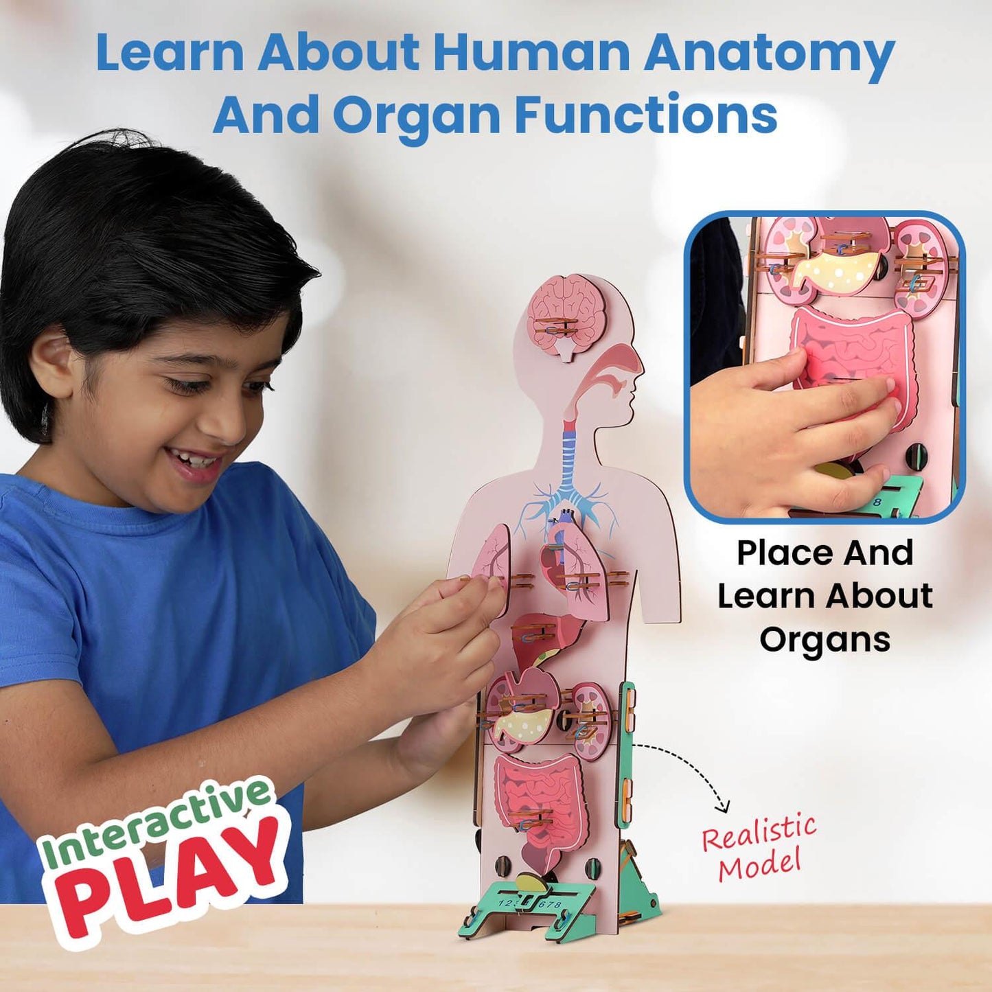 Smartivity Human Body Germ Buster | DIY STEAM 5-in-1 Game