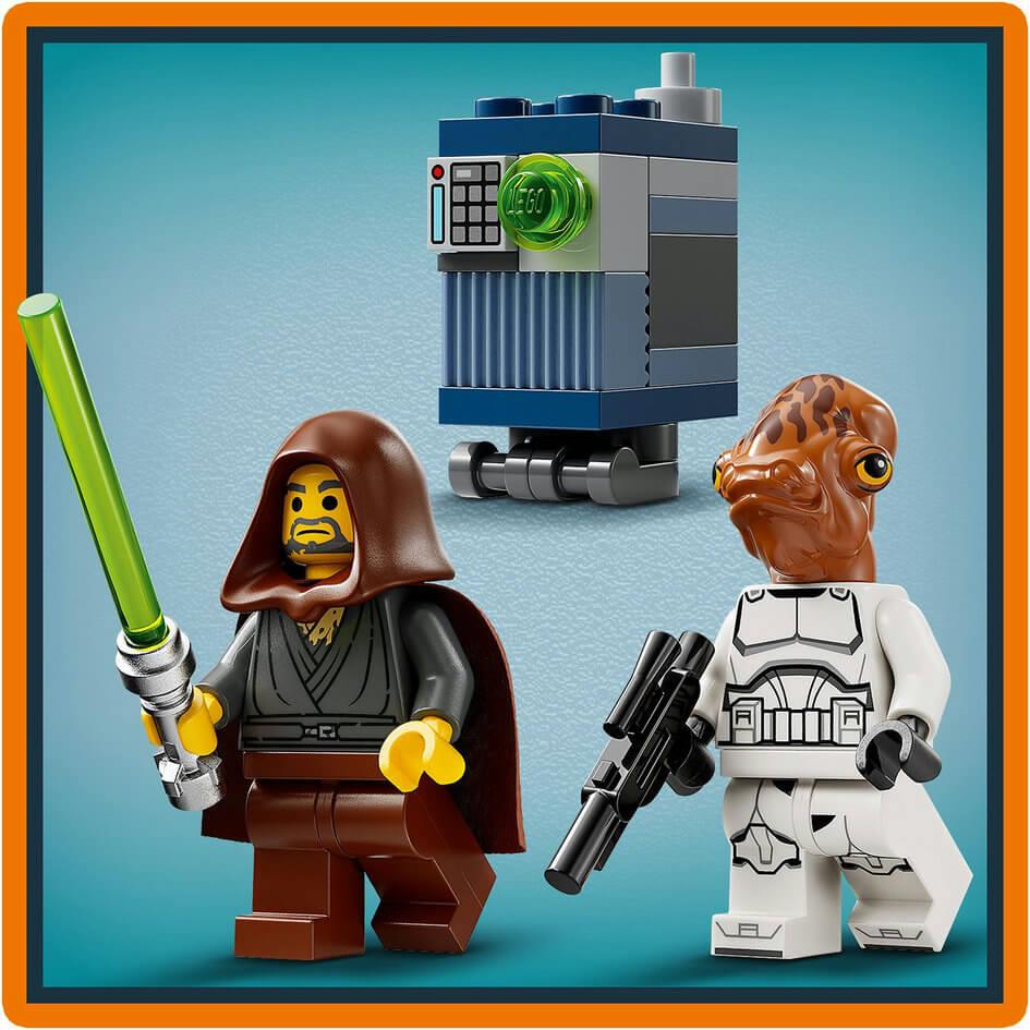 Lego Star Wars 75388 Jedi Bob's Starfighter Playset for Ages 8 and Up