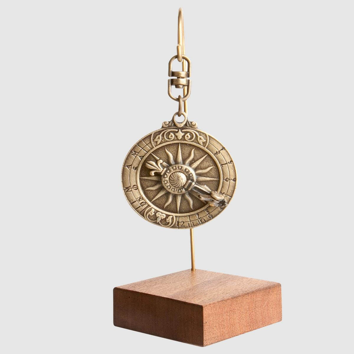 Hemisferium Miniature Philip 2nd Sundial - Piece on stand