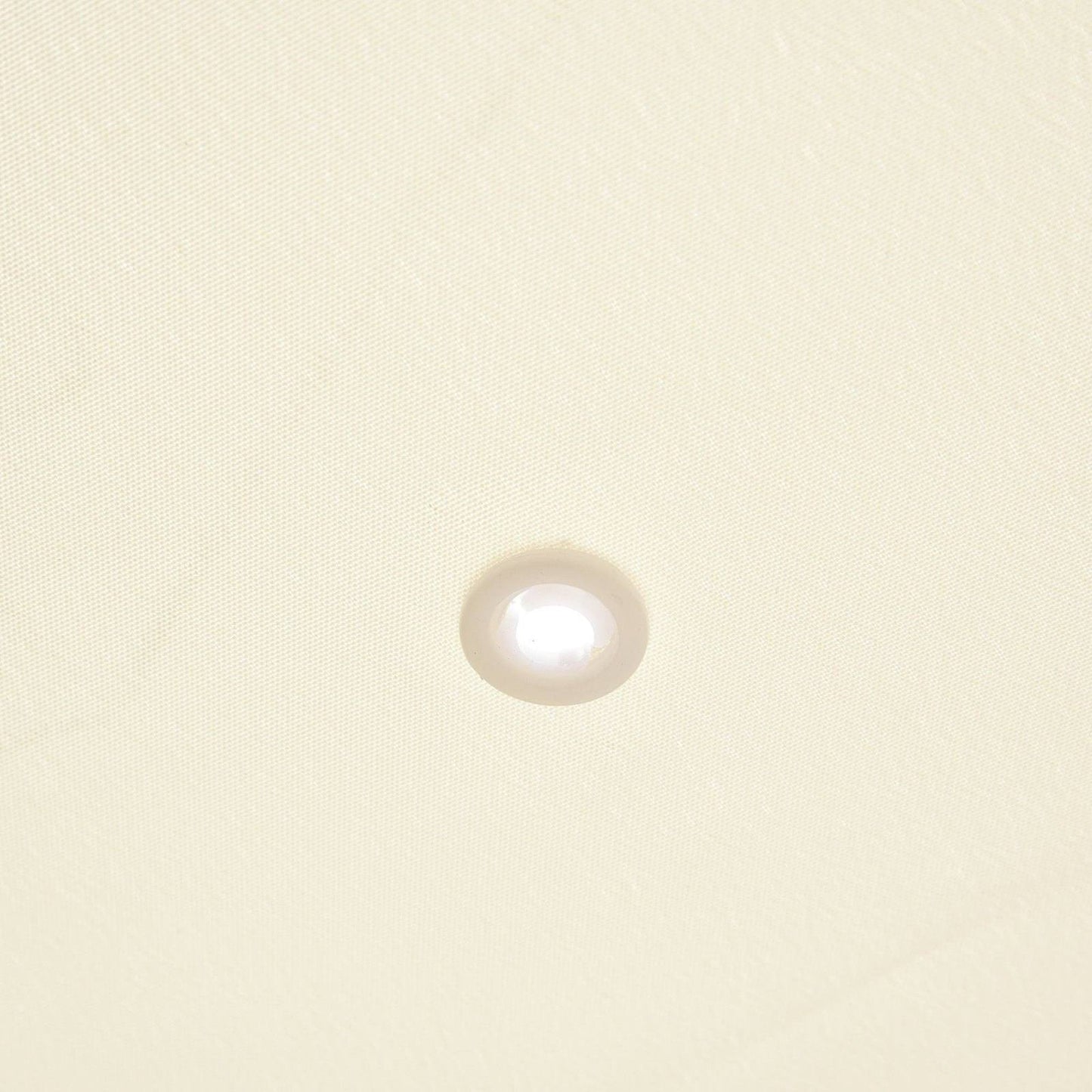 4 x 3 Meters Canopy Metal Wall Gazebo Awning Garden Marquee Shelter Door Porch - Cream