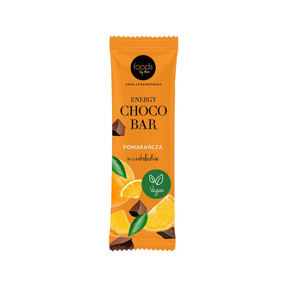 Energy Choco Bar Orange in Chocolate 35g