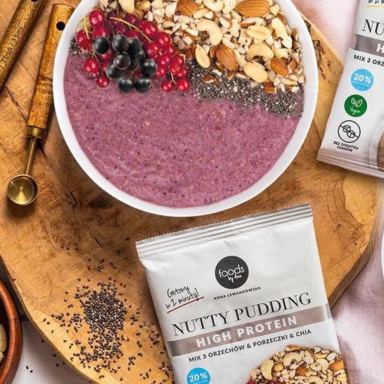 Nutty Pudding mix of 3 nuts, currant & chia 50g