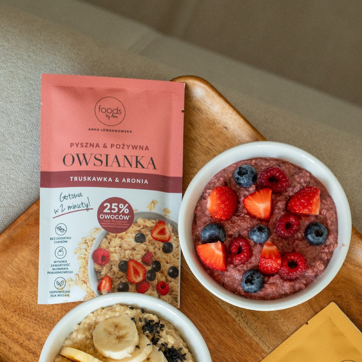 Oatmeal Strawberry & Chokeberry 50g
